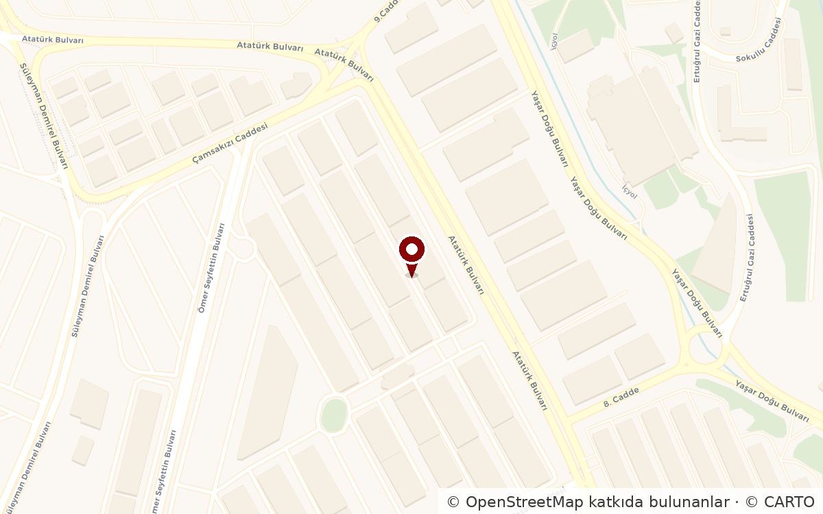 INTPRO ofis konumu haritası — Mall of İstanbul The Office, Başakşehir / İstanbul